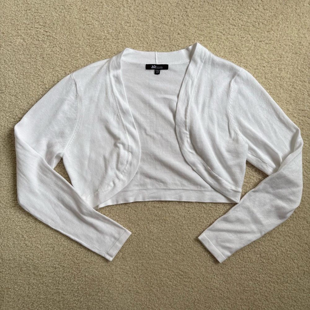 EUC long sleeve knit shrug